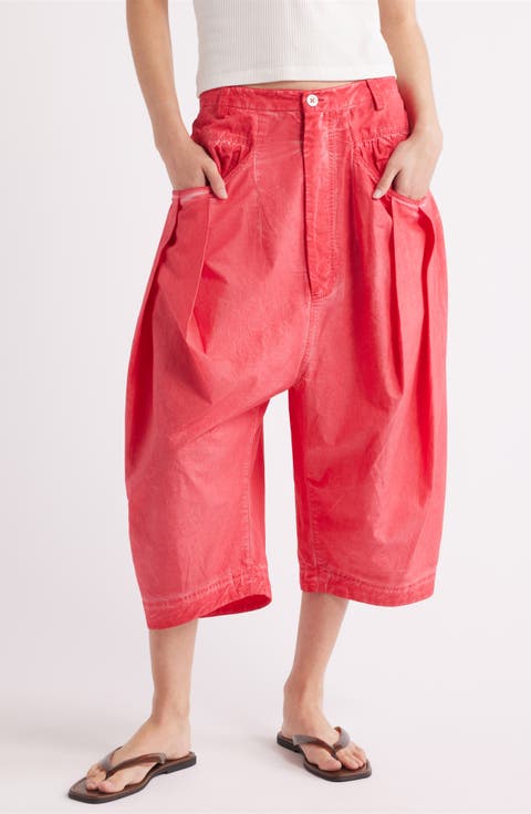 Sundry Crop Cotton Pants