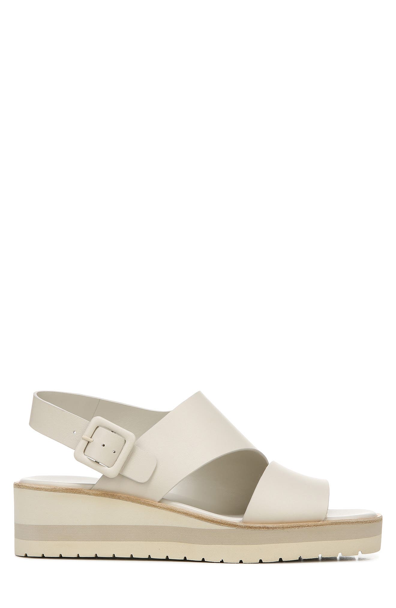 Shelby Platform Wedge Sandal, Alternate, color, OFF WHITE