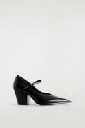 COS Leather Heeled Mary Jane Shoes