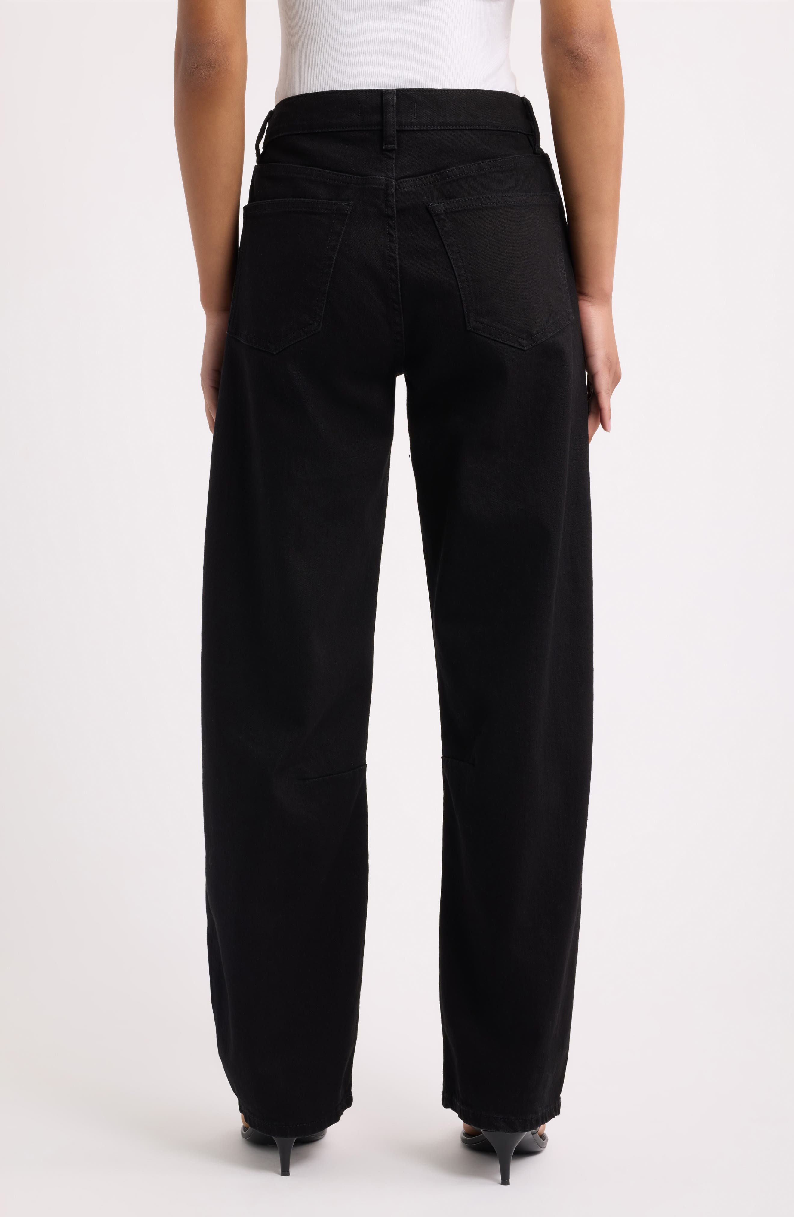 WARP+WEFT BNA Soft Curve Barrel Jeans (Women) | Nordstrom