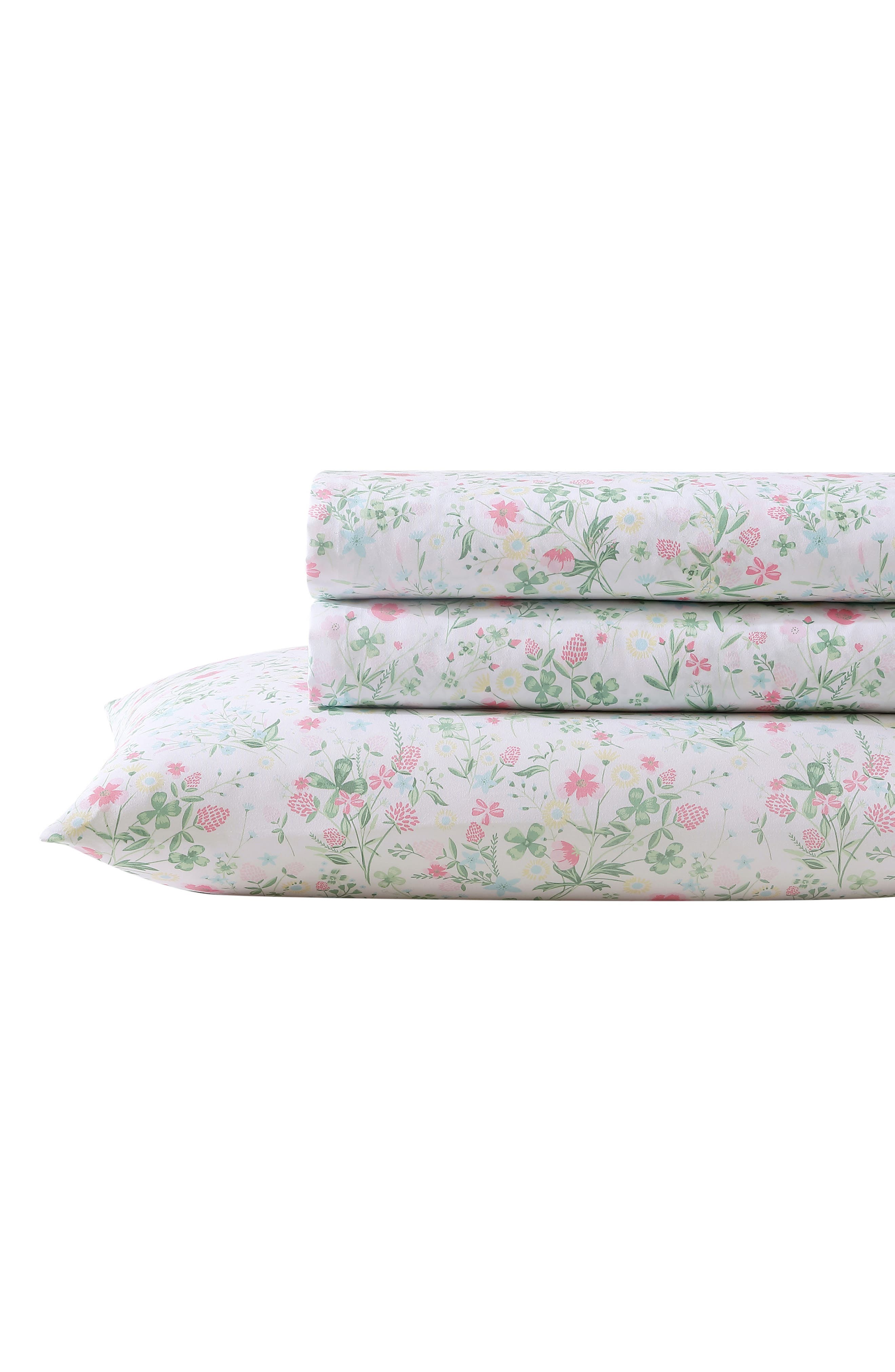 Laura Ashley Posey Dance Floral Print Sheet Set