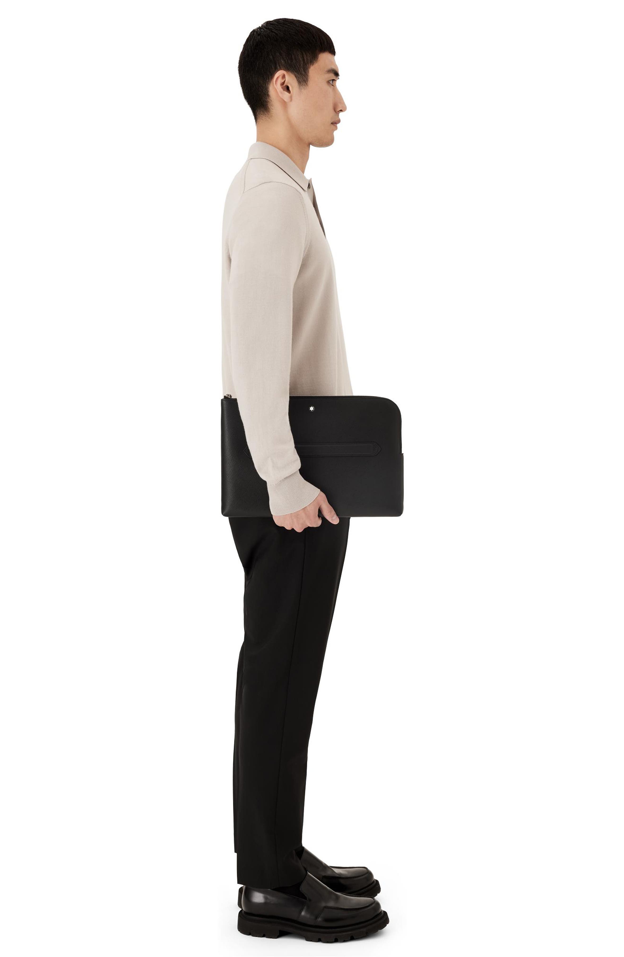 Montblanc Sartorial Laptop Case, Alternate, color, 