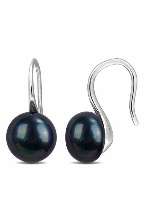 DELMAR Cultured Freshwater Pearl Drop Earrings
