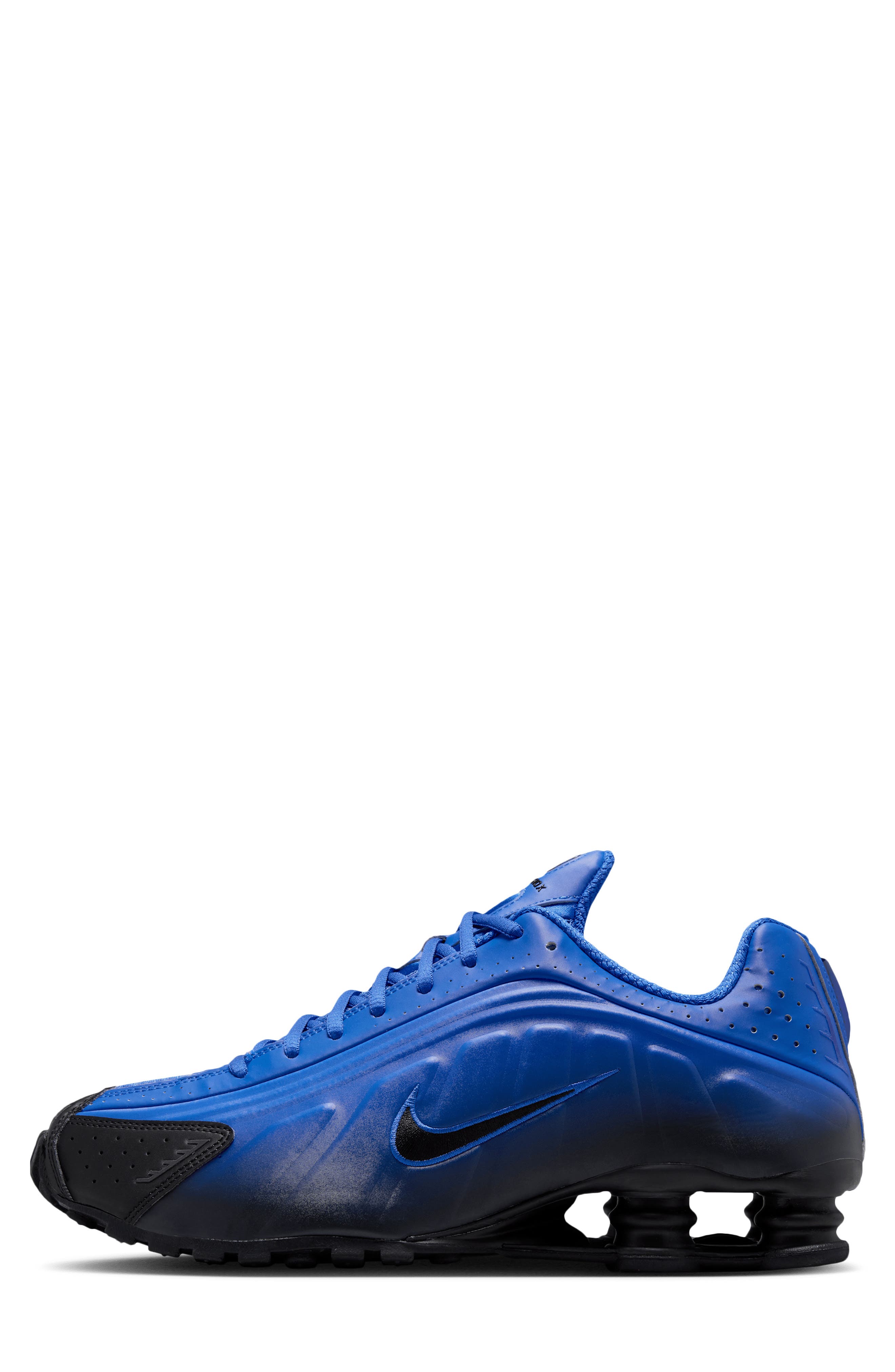 Shox R4 SE Sneaker, Alternate, color, RACER BLUE/ BLACK/ BLACK