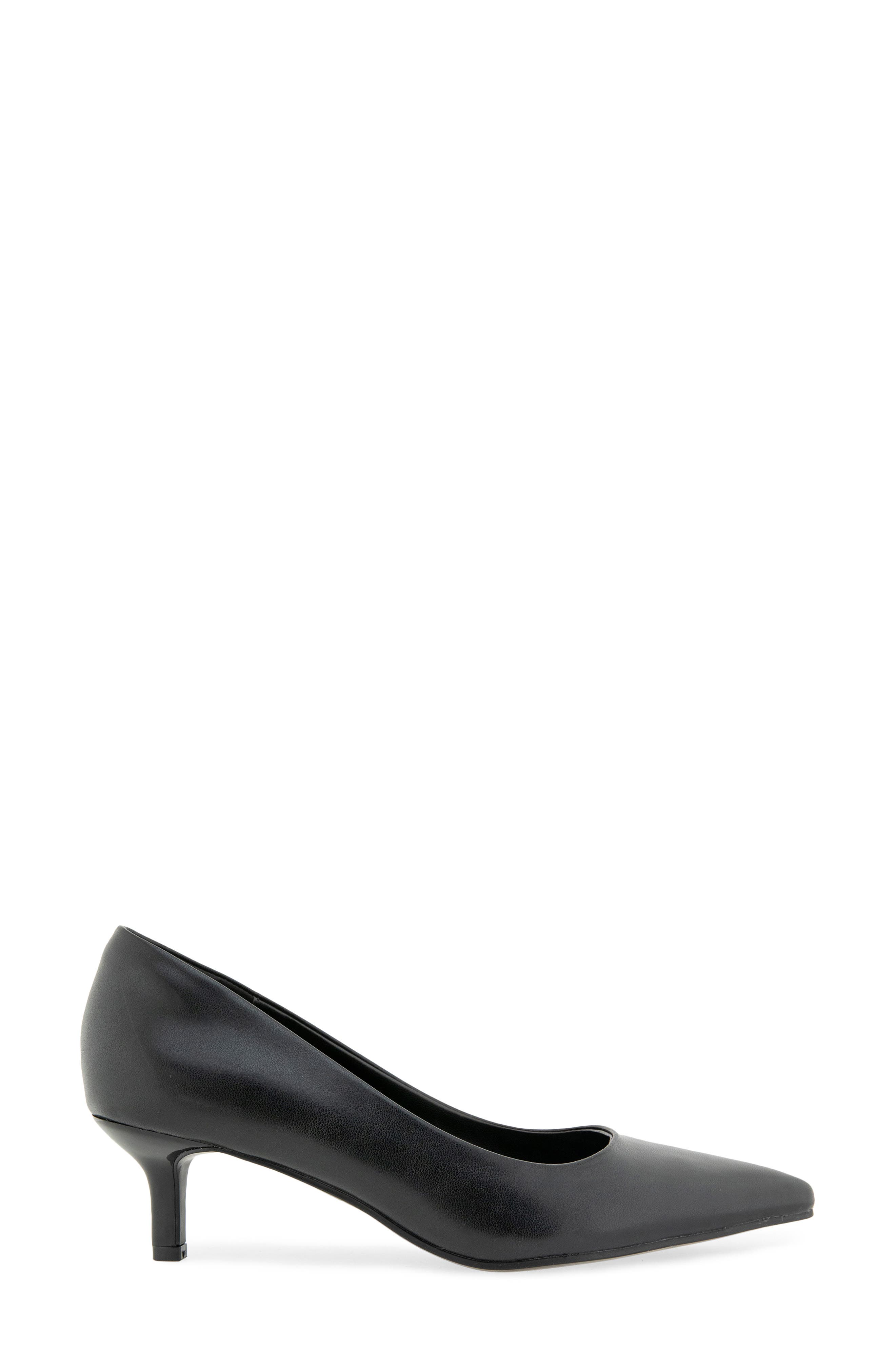 BCBGeneration Daven Pointed Toe Kitten Heel Pump - Wide Width Available, Alternate, color, 