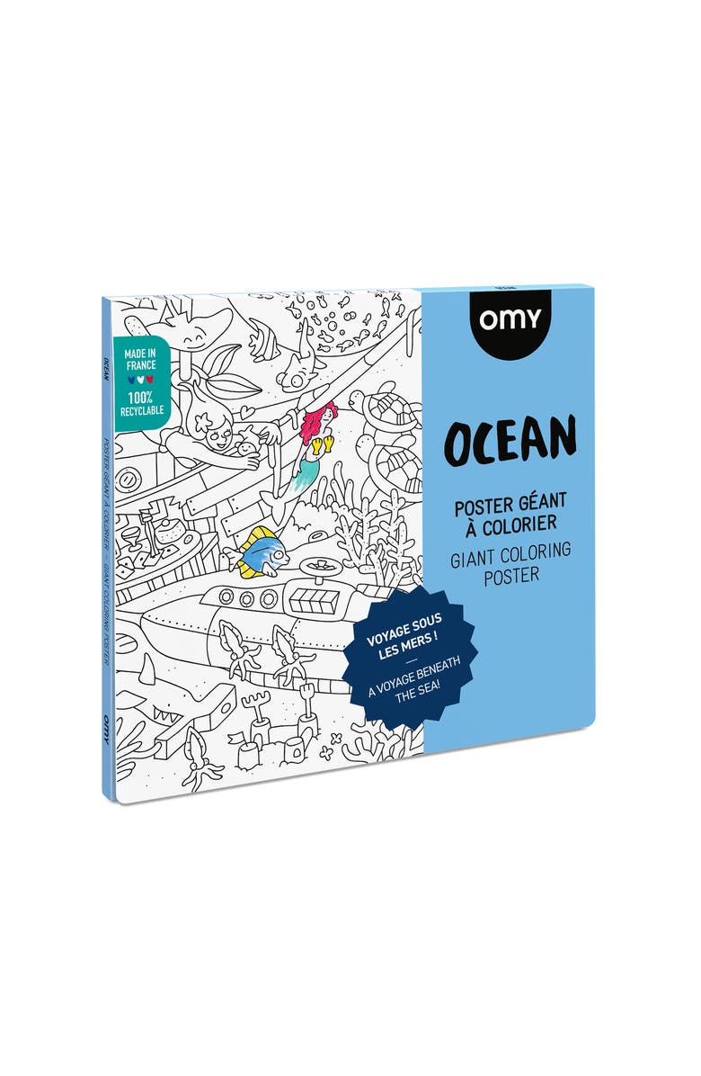 OMY Giant coloring poster Ocean, Main, color,
