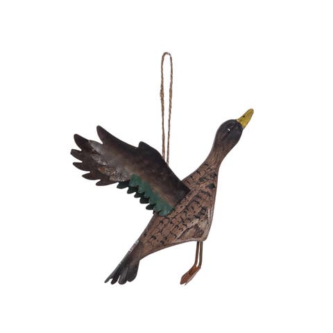 Flying Duck Christmas Tree Ornament