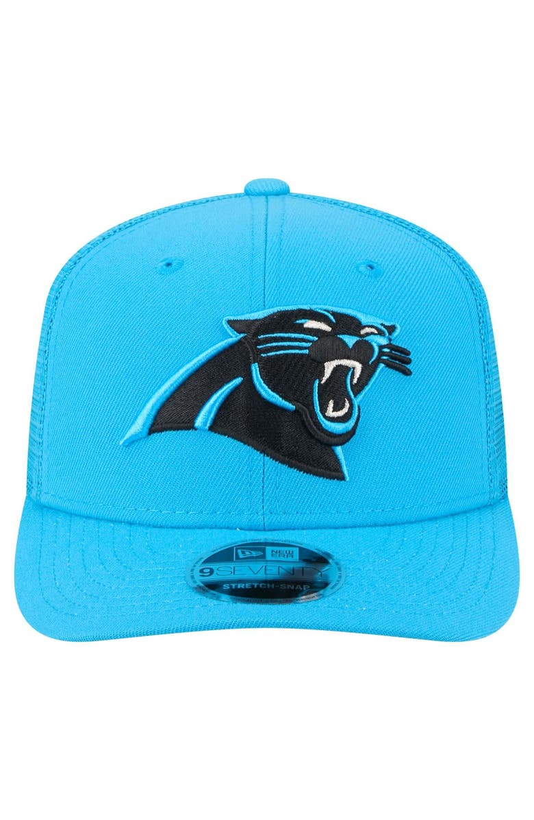 New Era Men's New Era  Blue Carolina Panthers Team Collection 9SEVENTY Stretch-Snap Adjustable Hat, Alternate, color, 