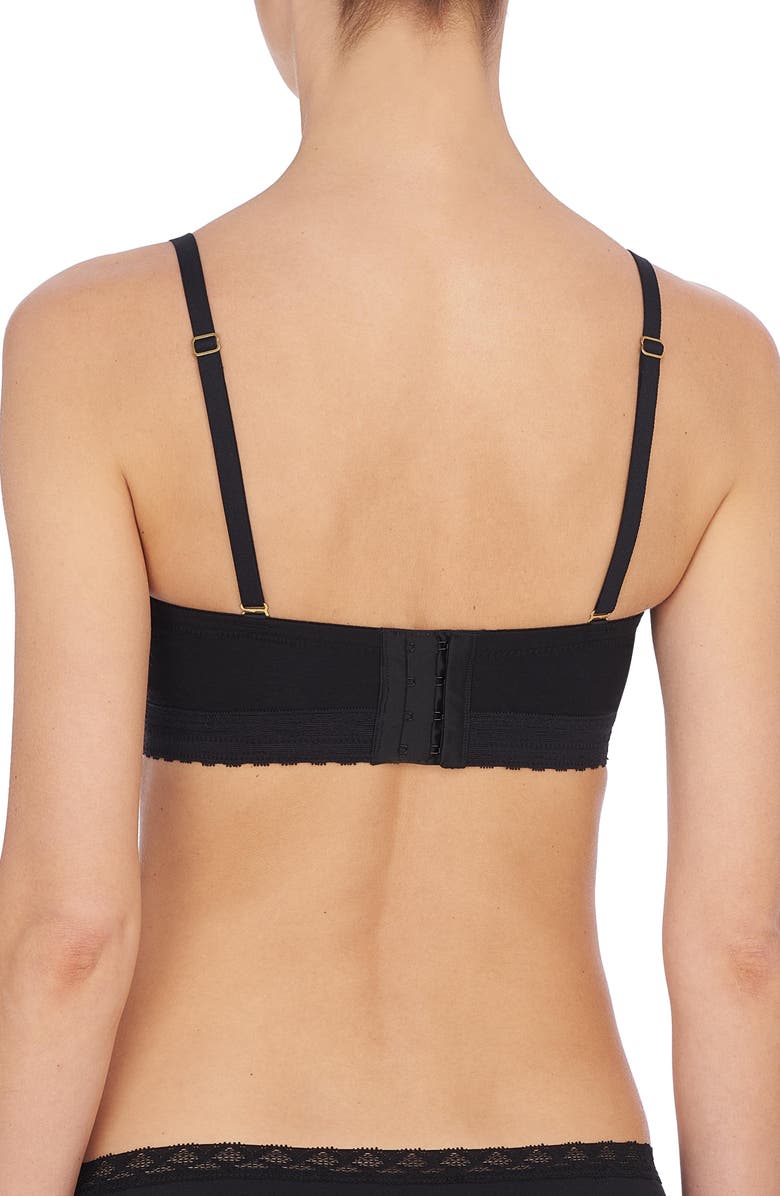 Natori Truly Smooth Longline Strapless Bra, Alternate, color, Black