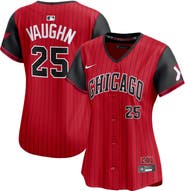 Nike Women's Nike Andrew Vaughn Red/Black Chicago White Sox 2025 City Connect Limited Player Jersey