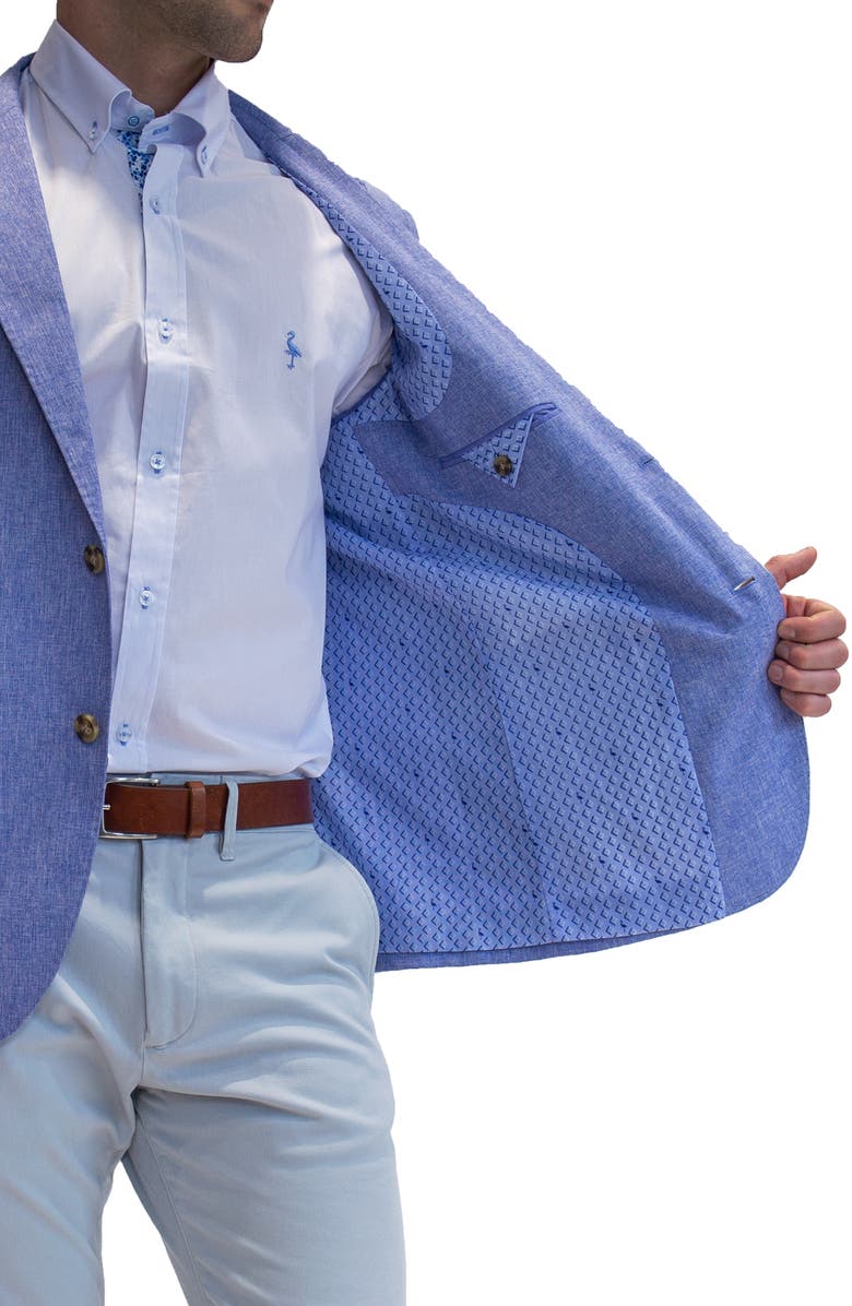 TailorByrd Melange Sport Coat, Alternate, color, Blue