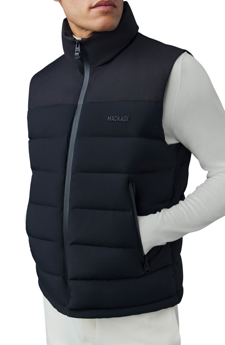 Mackage Bobbie City Water Resistant 800 Fill Power Down Vest, Alternate, color,