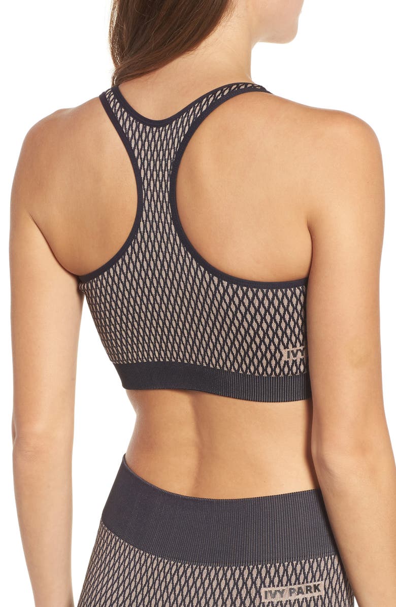 IVY PARK<sup>®</sup> Fishnet Seamless Sports Bra, Alternate, color, 