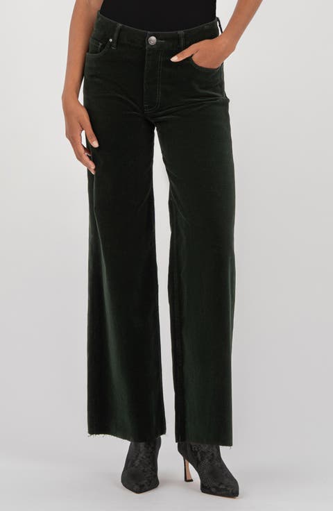 Meg Fab Ab High Waist Wide Leg Jeans