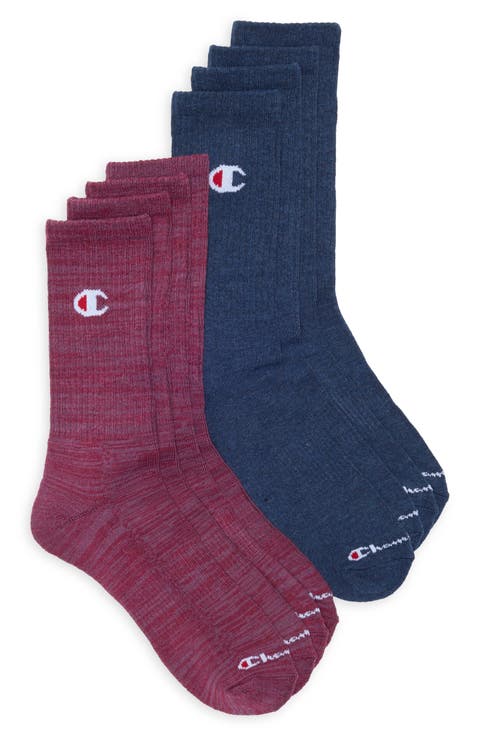 5-Pack Cushioned Crew Socks