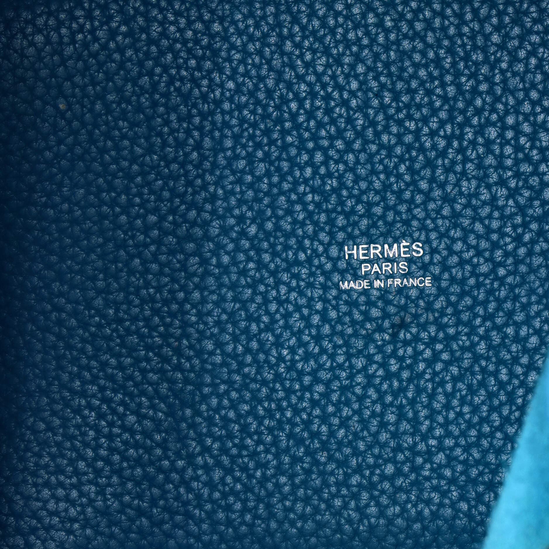 Pre-Owned Hermes Picotin Lock Bag Clemence PM, Alternate, color, Turquoise