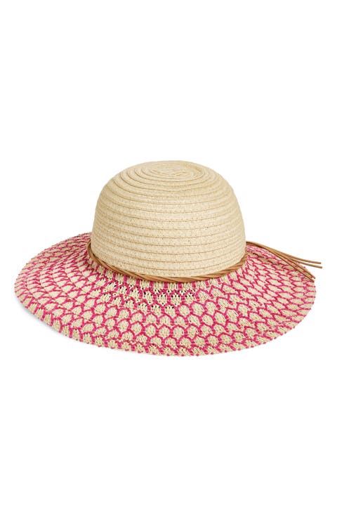 Scalloped Floppy Hat