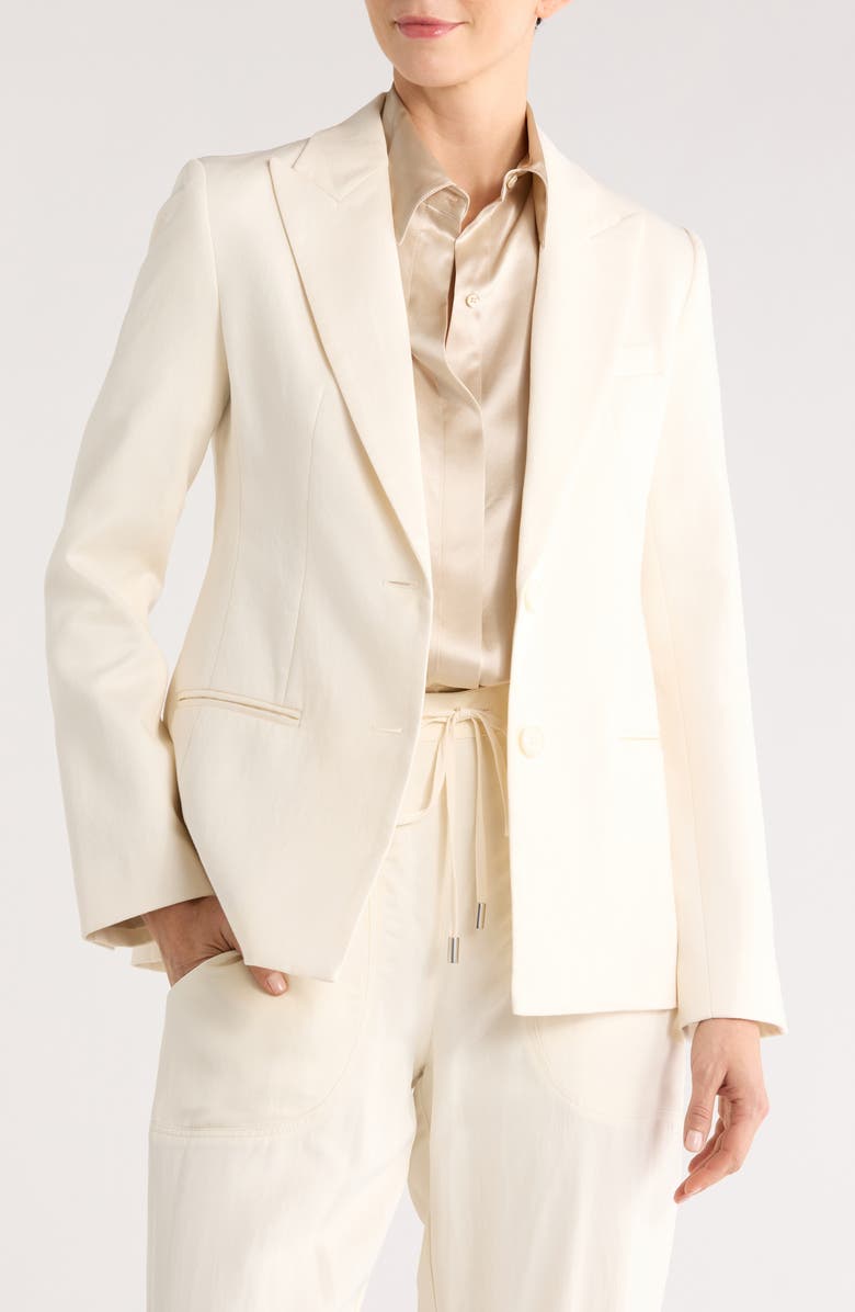 TWP The Husband Two-Button Blazer The Husband Two-Button Blazer, Main, color, Bone