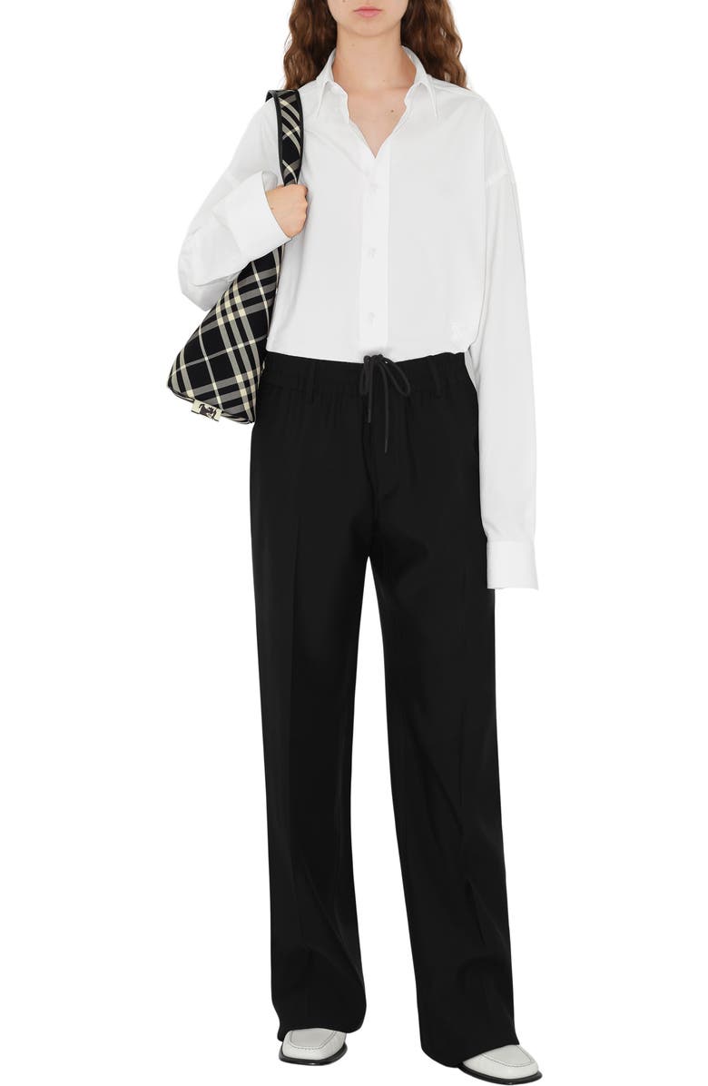 Burberry Small Check Shoulder Bag, Alternate, color,