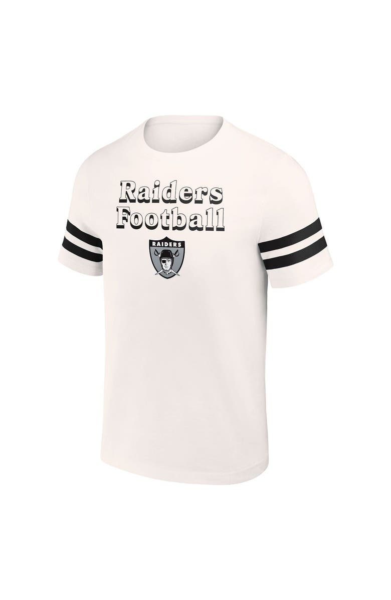 NFL X DARIUS RUCKER Men's NFL x Darius Rucker Collection by Fanatics Cream Las Vegas Raiders Vintage T-Shirt, Alternate, color, Cream