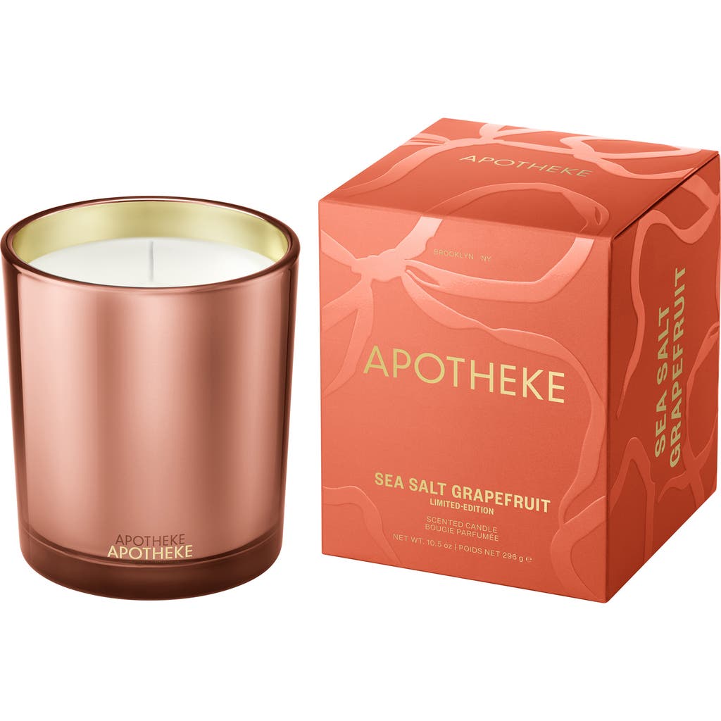 Apotheke Sea Salt Grapefruit Classic Scented Candle In Multi