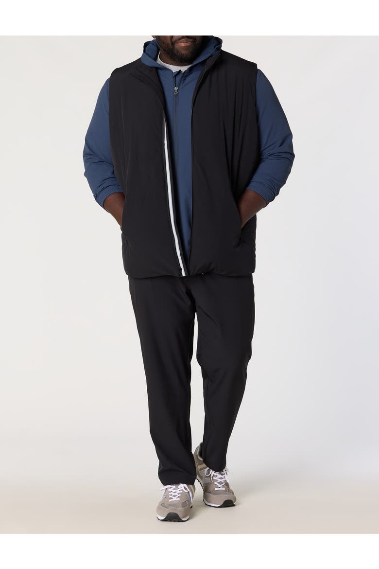 Big & Tall Lightweight Versatility Vest, Alternate, color, BLACK