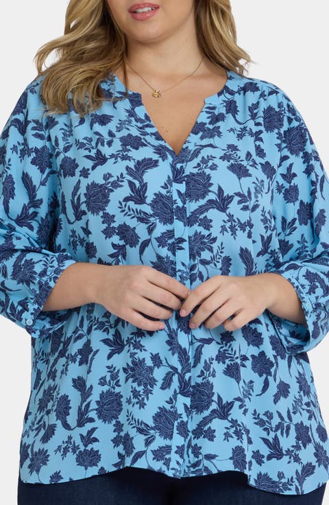 Pintuck Top (Plus)