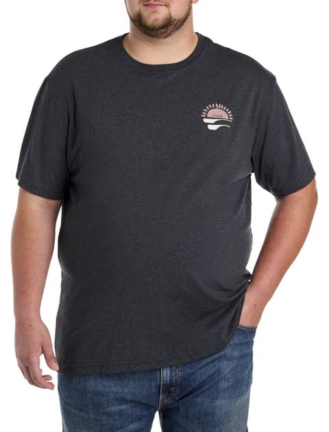 Big & Tall Barrel Ride Graphic Tee