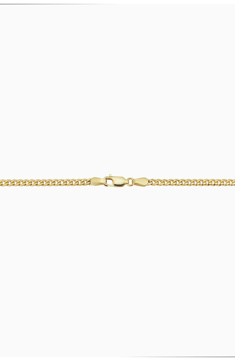 Oradina 14K Yellow Gold Estate Cuban Choker, Alternate, color, Yellow Gold