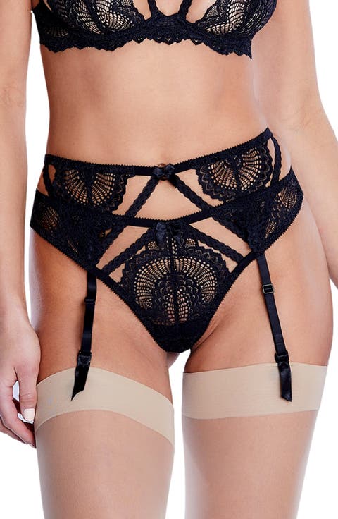 Natalia Lace Suspender Belt