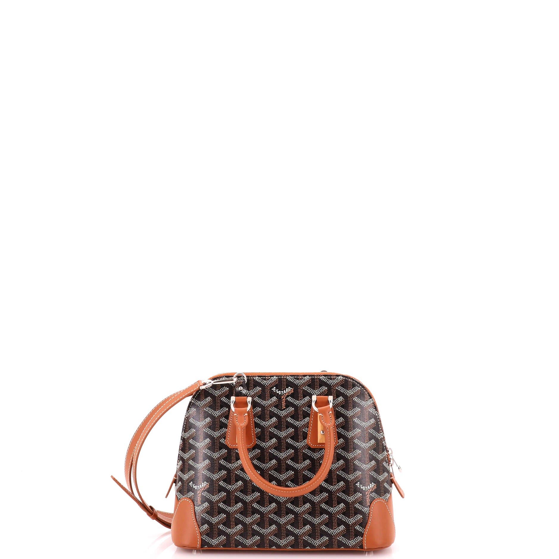 Vendome Bag Coated Canvas Mini, Alternate, color, Brown