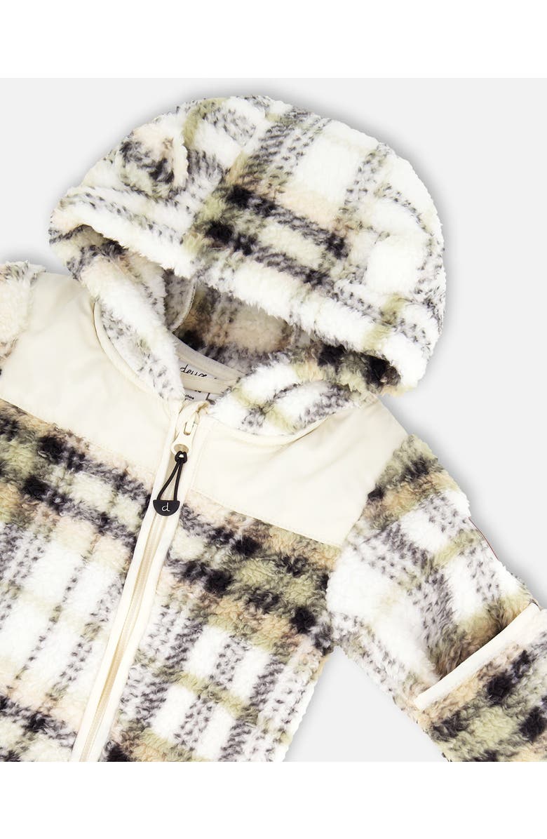 Deux par Deux Mid-Season Plush One Piece Outerwear, Alternate, color,