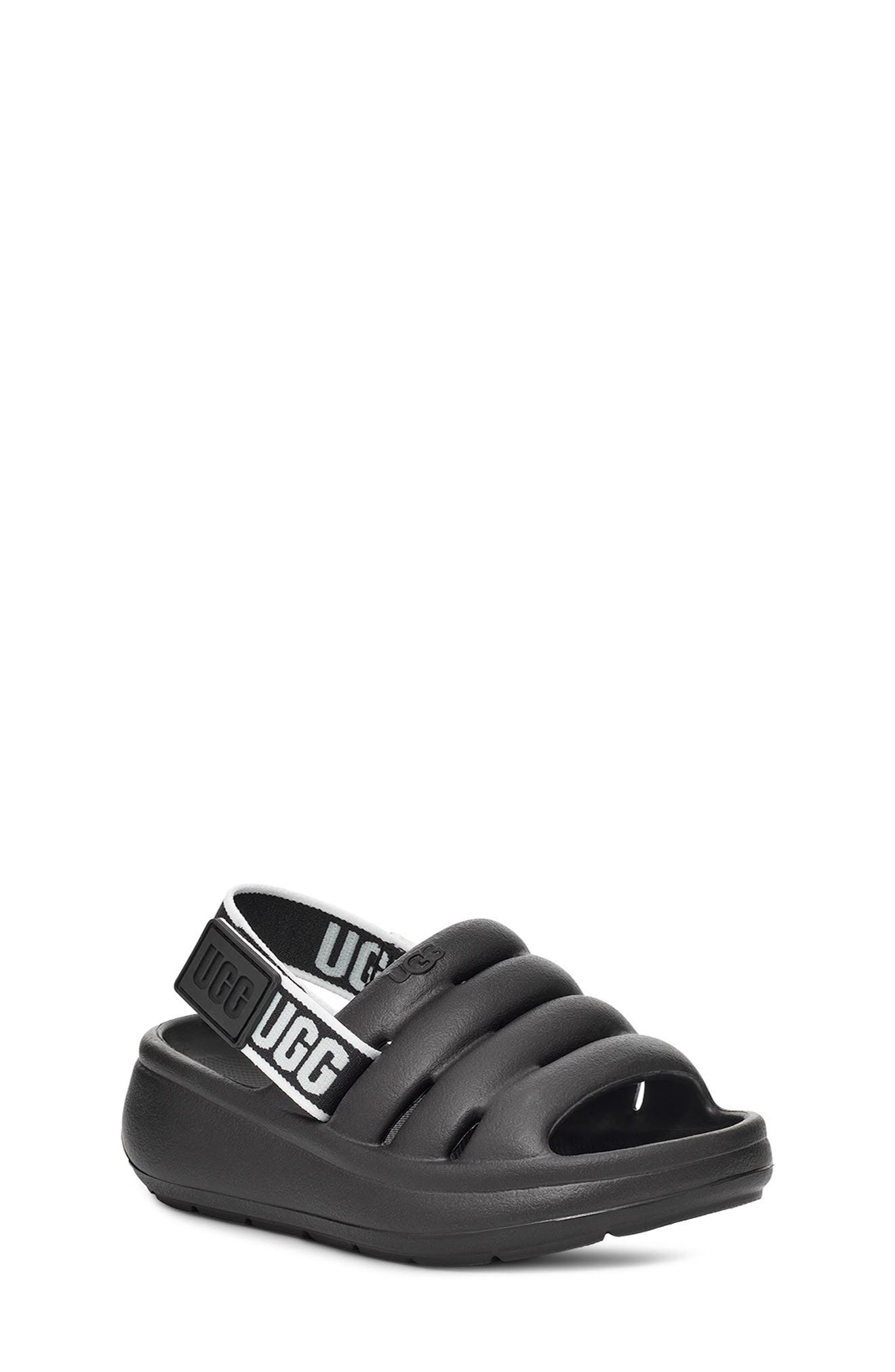UGG<sup>®</sup> Kids' Sport Yeah Slingback Sandal, Main, color, 