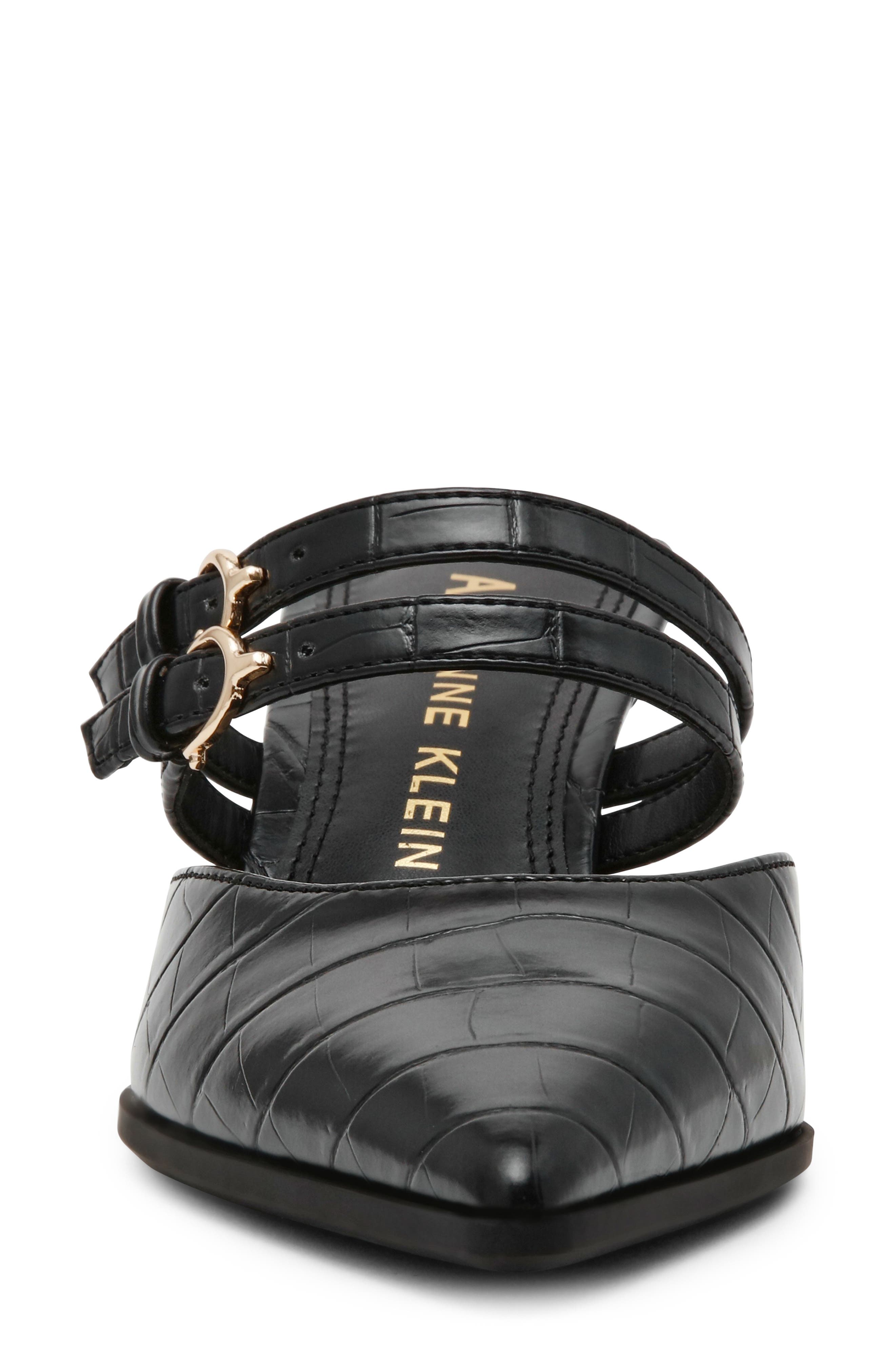 Colden Mule, Alternate, color, BLACK CROCO