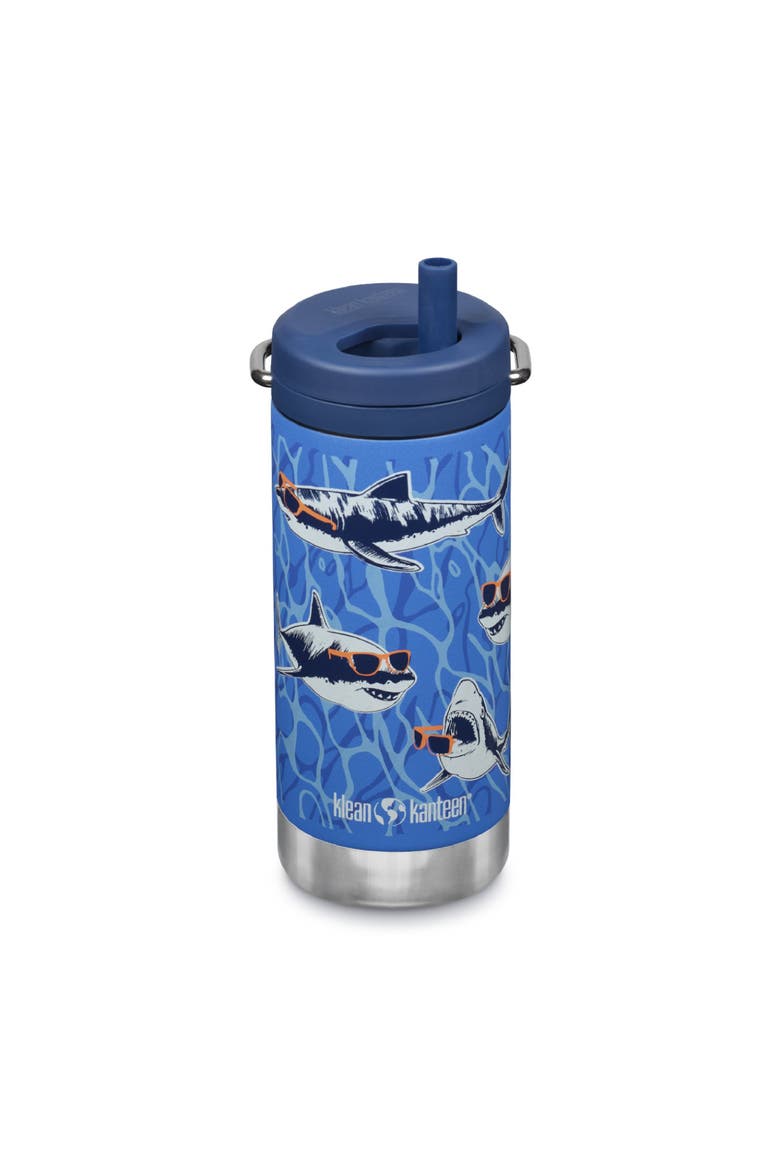 12oz TKWide Insulated Water Bottle with Twist Cap, Main, color, Sharks in Shades