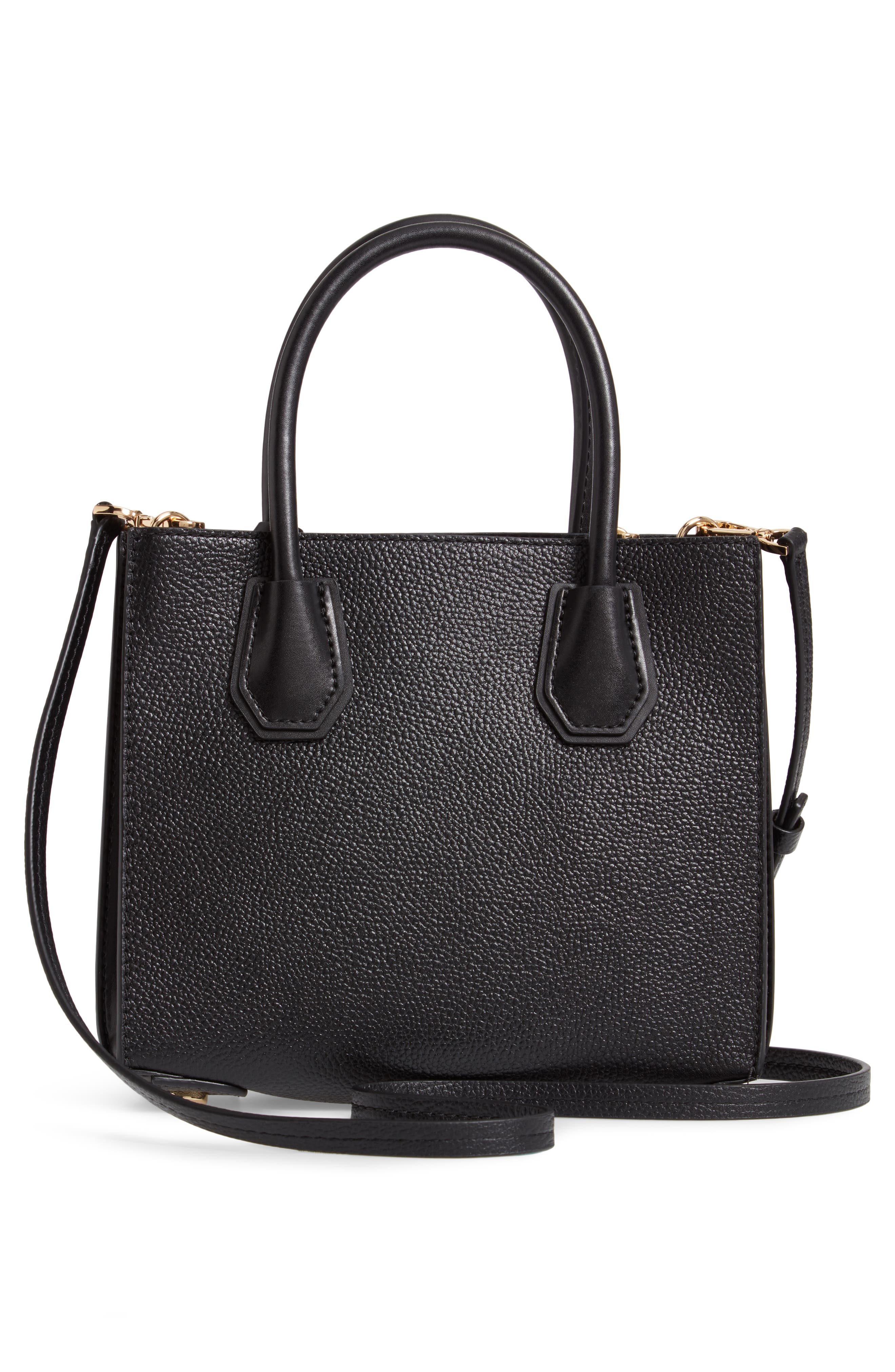 MICHAEL Michael Kors Medium Mercer Convertible Leather Tote, Alternate, color, 