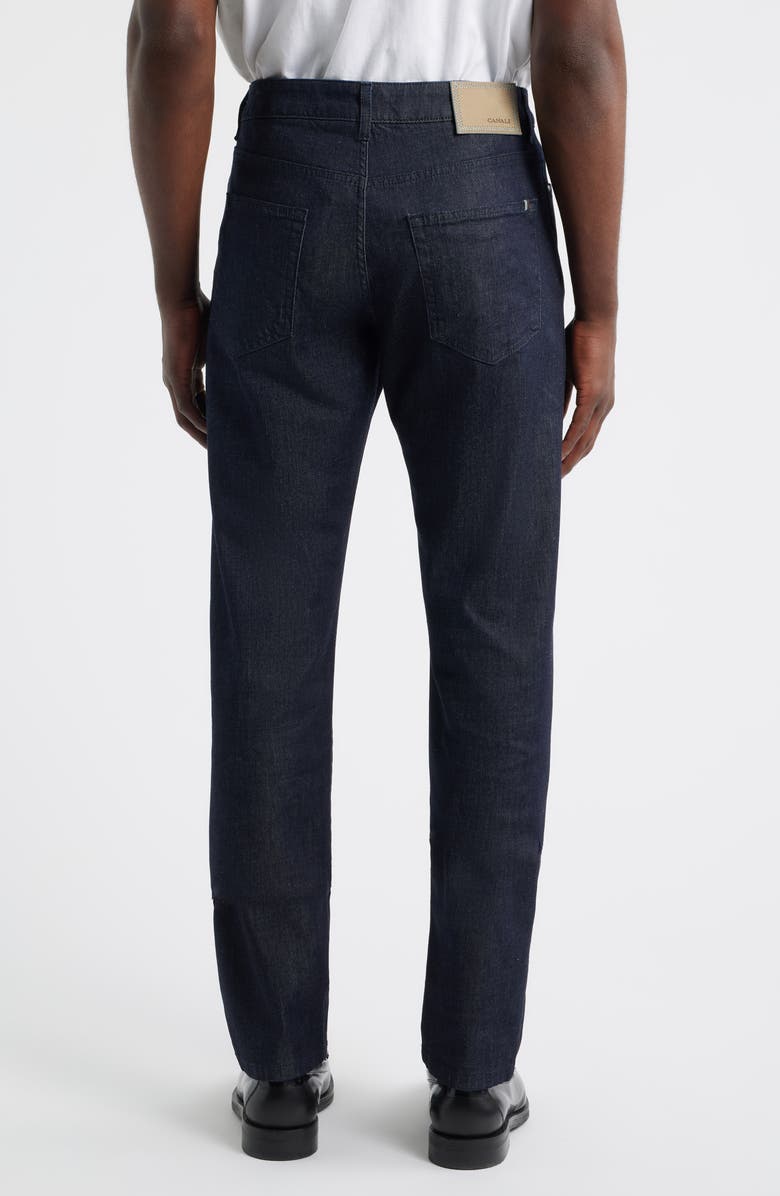 Canali Comfort Straight Leg Jeans, Alternate, color, Navy