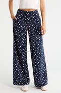 PacSun Polka Dot Cotton Blend Baggy Sweatpants