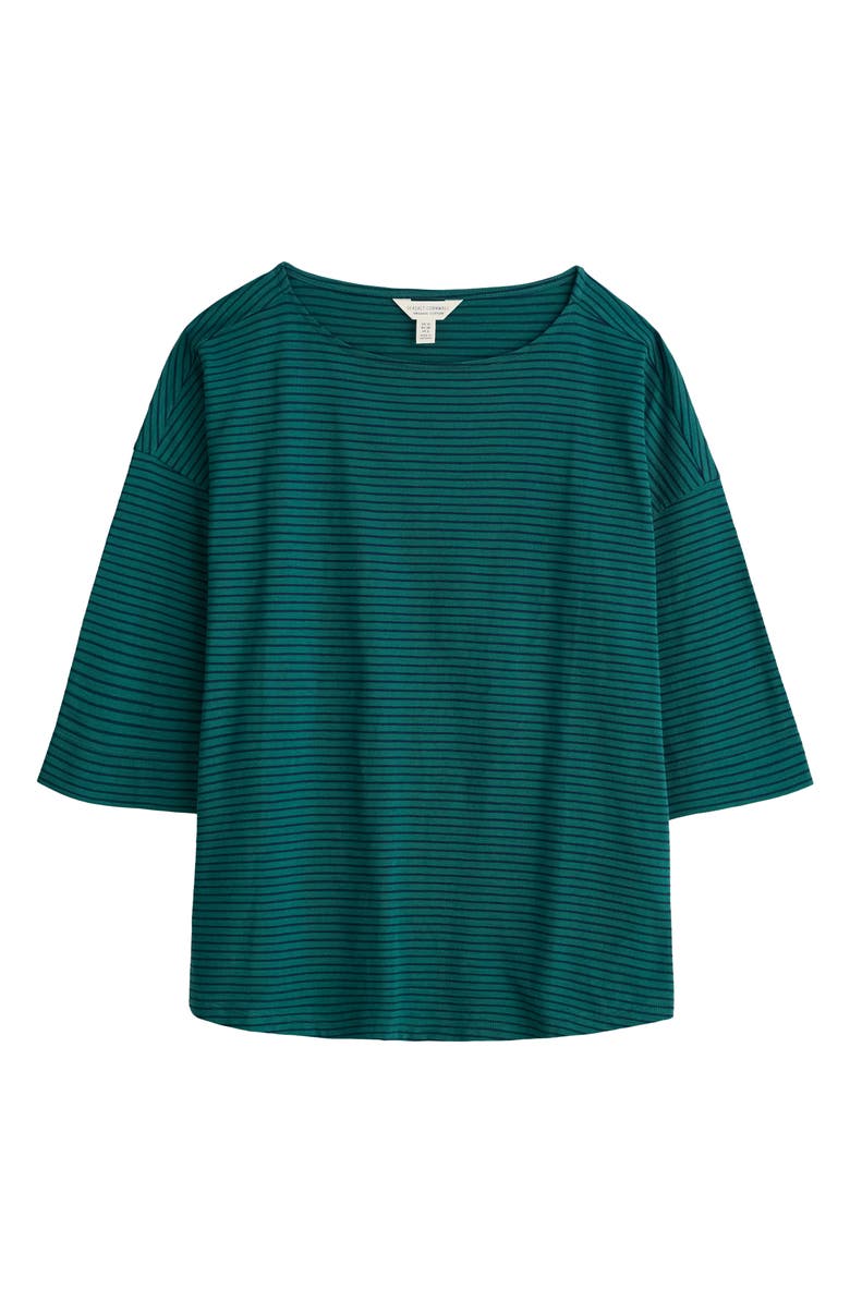 Seasalt Cornwall Tremayne Quay Stripe Organic Cotton Top, Alternate, color, Profile Loch Maritime