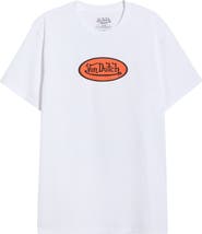 Von Dutch Logo Cotton Blend Graphic T-Shirt