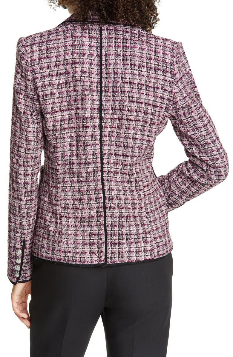 Veronica Beard Theron Tweed Jacket, Alternate, color, 