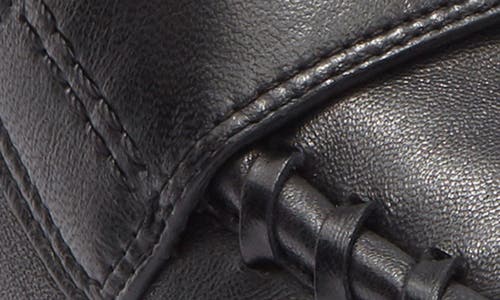 Labucq George Whipstitch Penny Loafer In Black