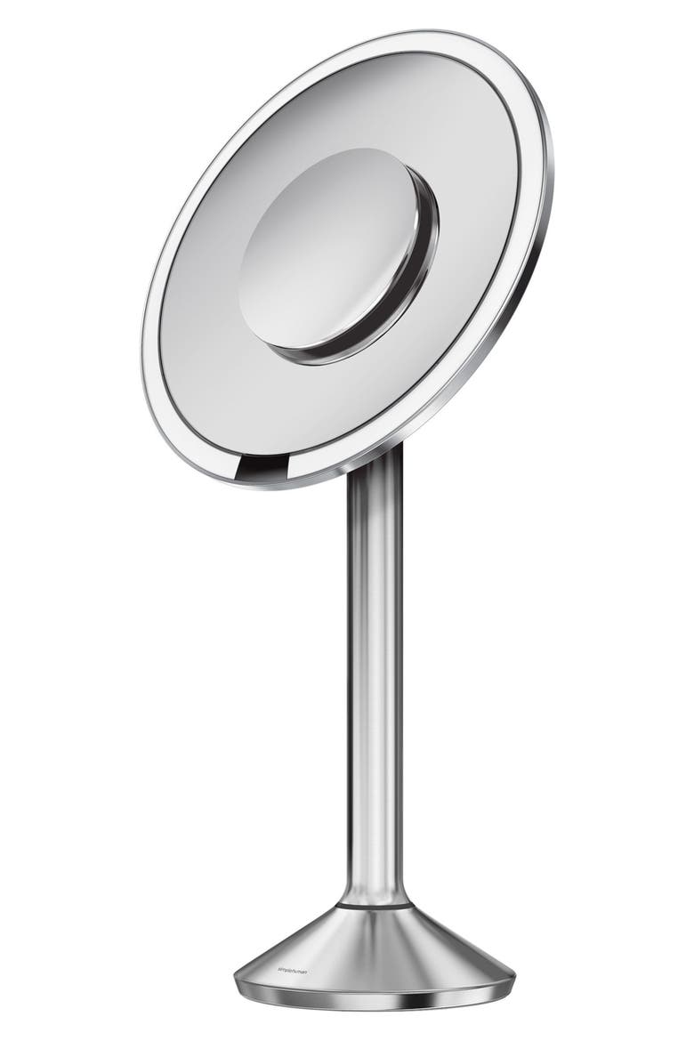 8 Inch Round Sensor Makeup Mirror Pro, Main, color, STAINLESS STEEL