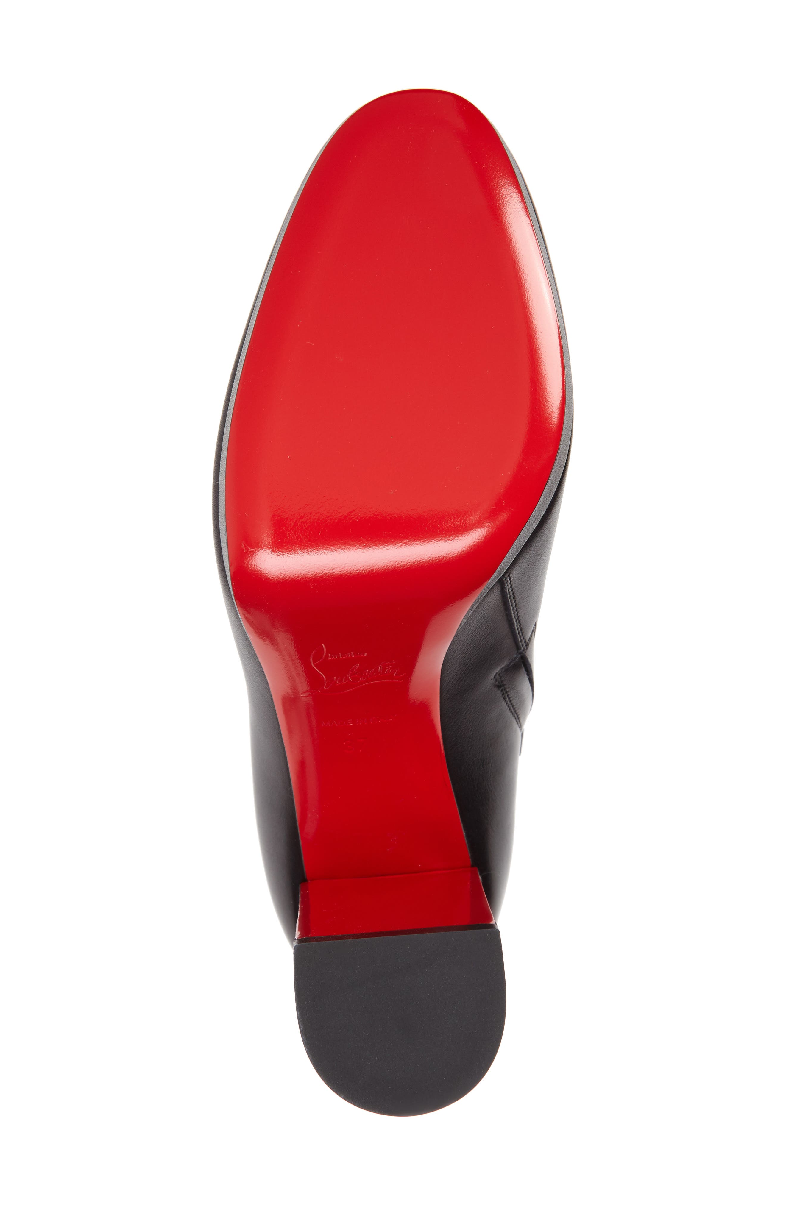 Christian Louboutin Pastuer Block Heel Bootie, Alternate, color, 
