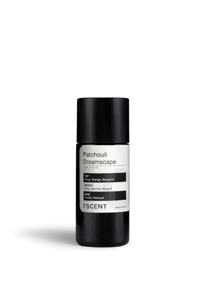 Patchouli Dreamscape Home Fragrance Diffuser Oil Refill, Main, color, Black Bottle