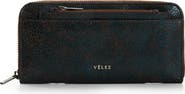 Velez Folia Leather Checkbook Wallet