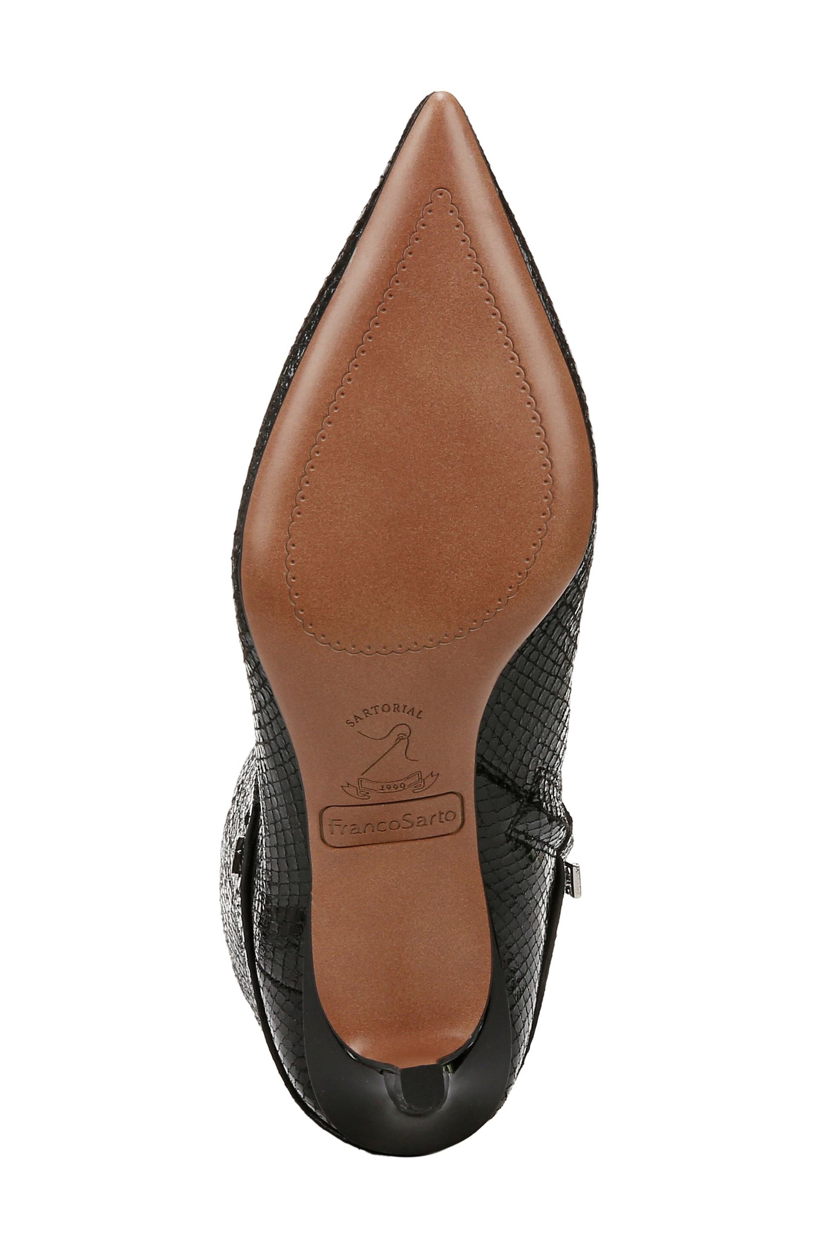 Franco Sarto Alberta Bootie, Alternate, color, Black