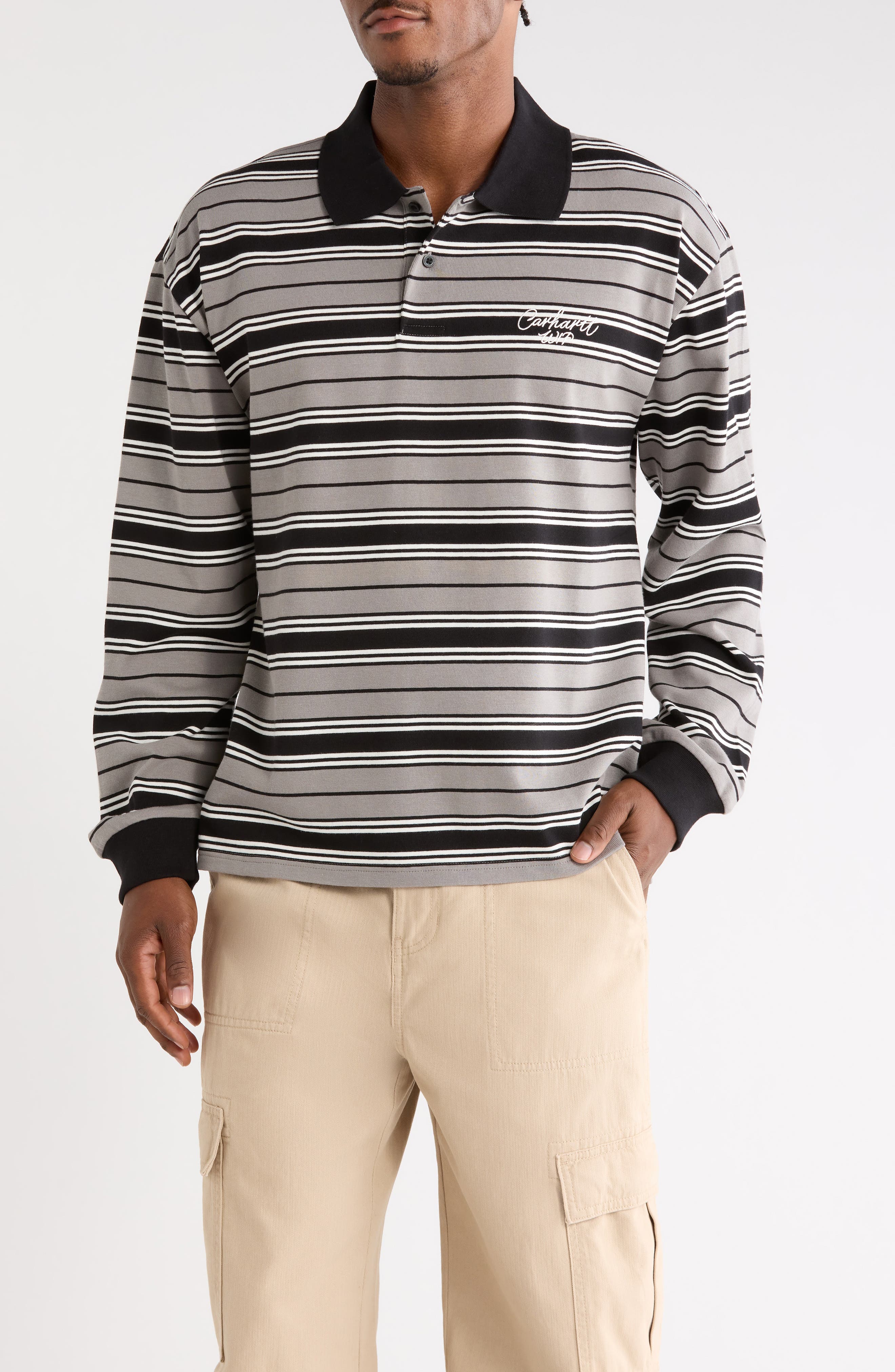 selected DEVITT STRIPE, SHADY GREY