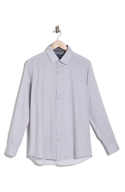 Slim Fit Performance 4-Way Stretch Dress Shirt