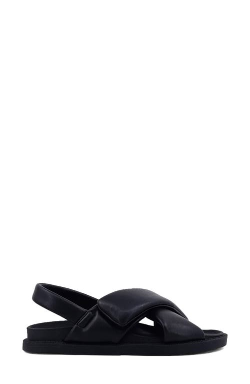 Shushop Delta Slingback Sandal In Black